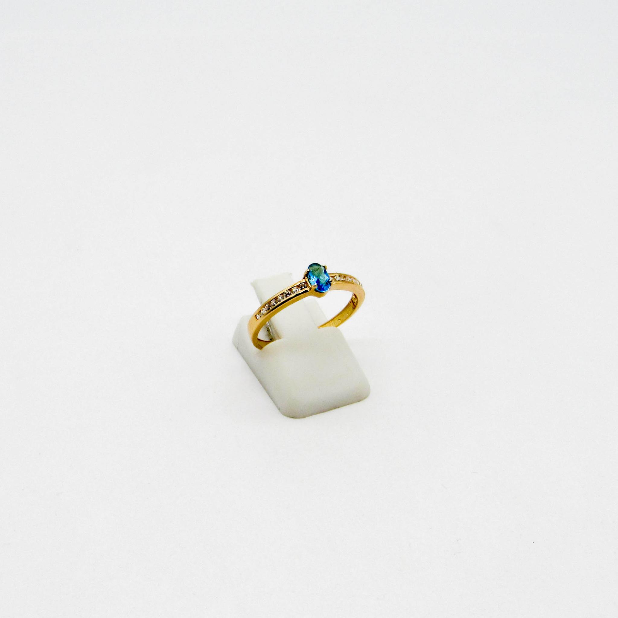 ANILLO CUBICS COMBINADOS CENTRO 3649 /O.ROJO